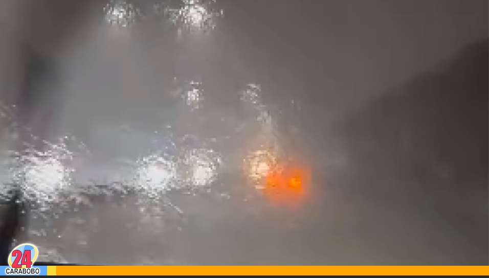 Lluvias en el eje oriental carabobeño