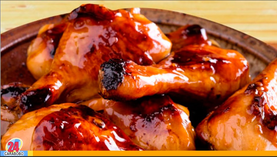 Pollo en salsa agridulce