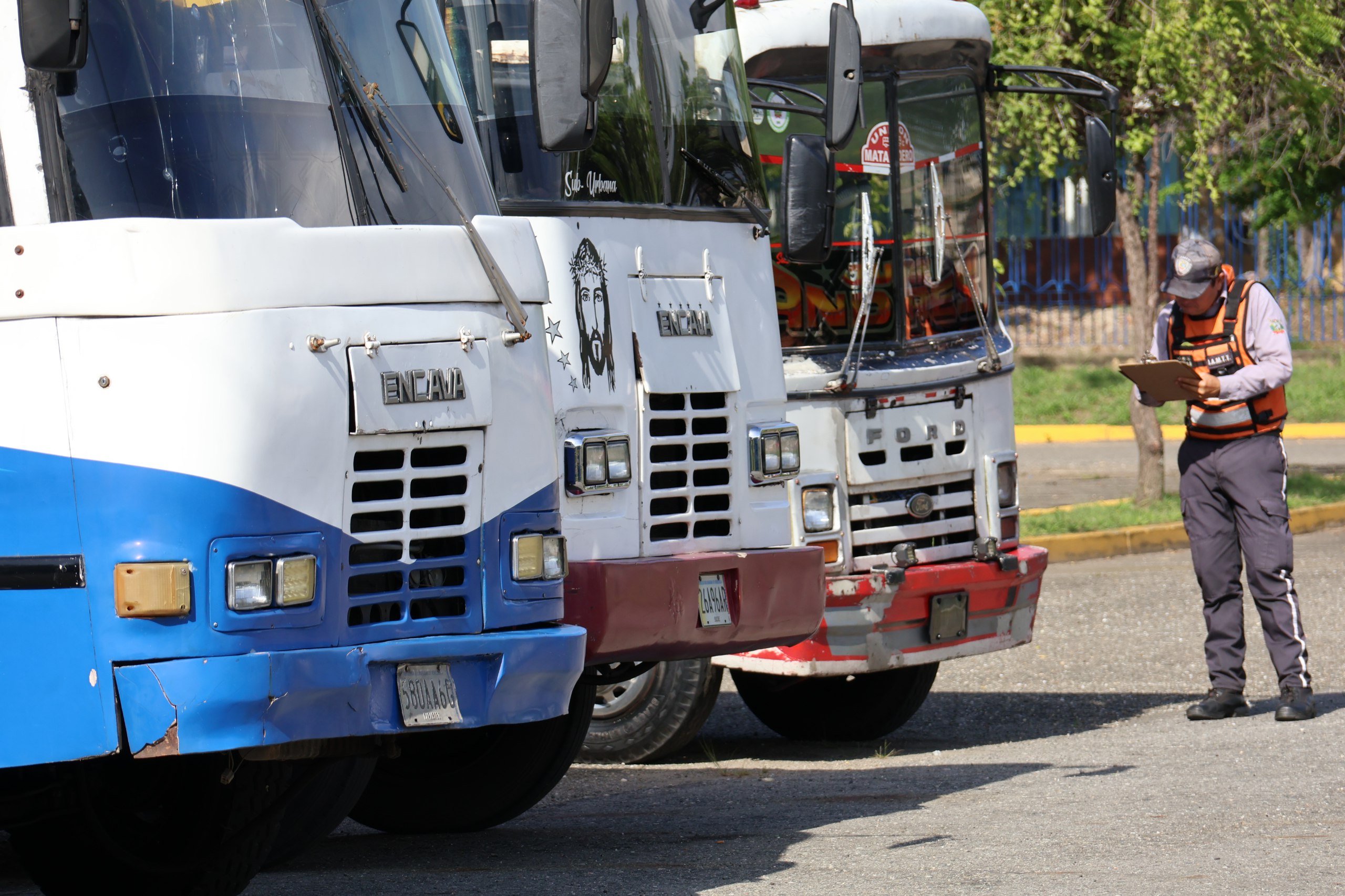 Jornada de inspección anual a unidades de transporte público