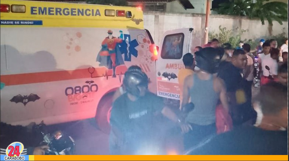 tres accidentes de tránsito en Carabobo
