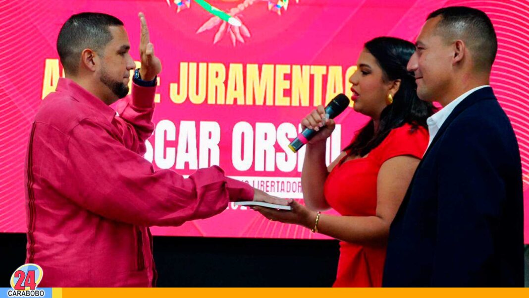 Alcalde Orsini se juramentó