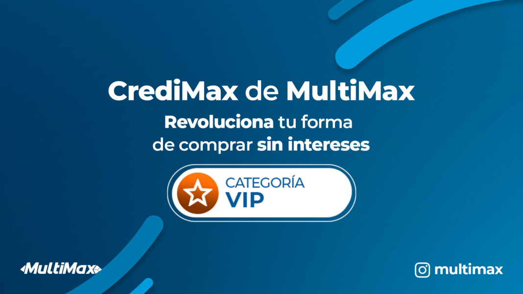 Comprar con credimax sin intereses