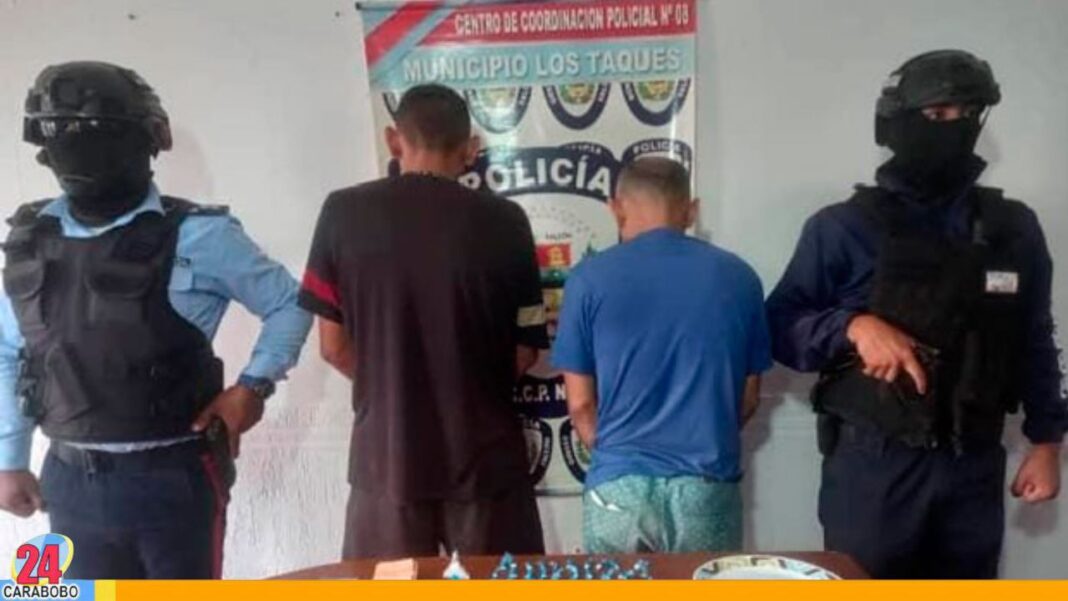 Capturados «Frente e’ Cochino» y «El Mancos» por distribución de drogas