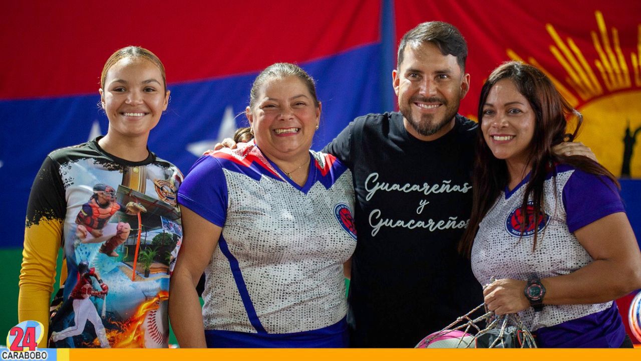 Castañeda fortalece el deporte con entrega de implementos a clubes y atletas guacareños