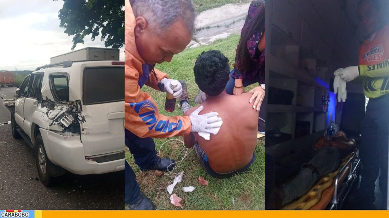 Choque entre vehiculo y camioneta de carga dejó un lesionado