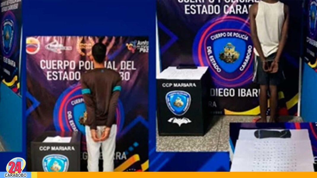 Detenidos en Mariara