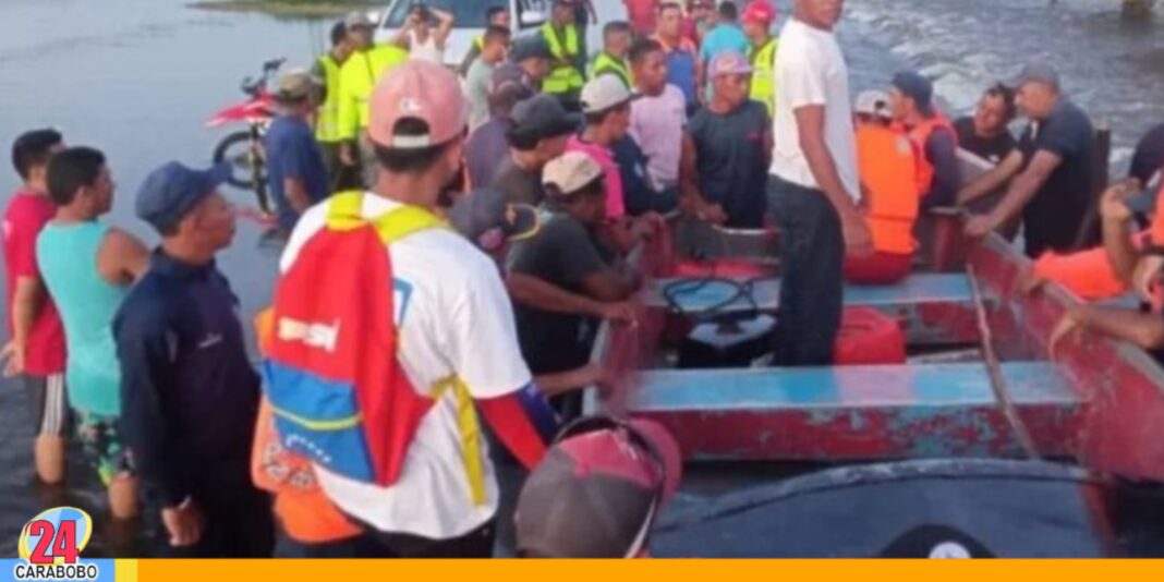 jóvenes arrastrados corriente Guárico