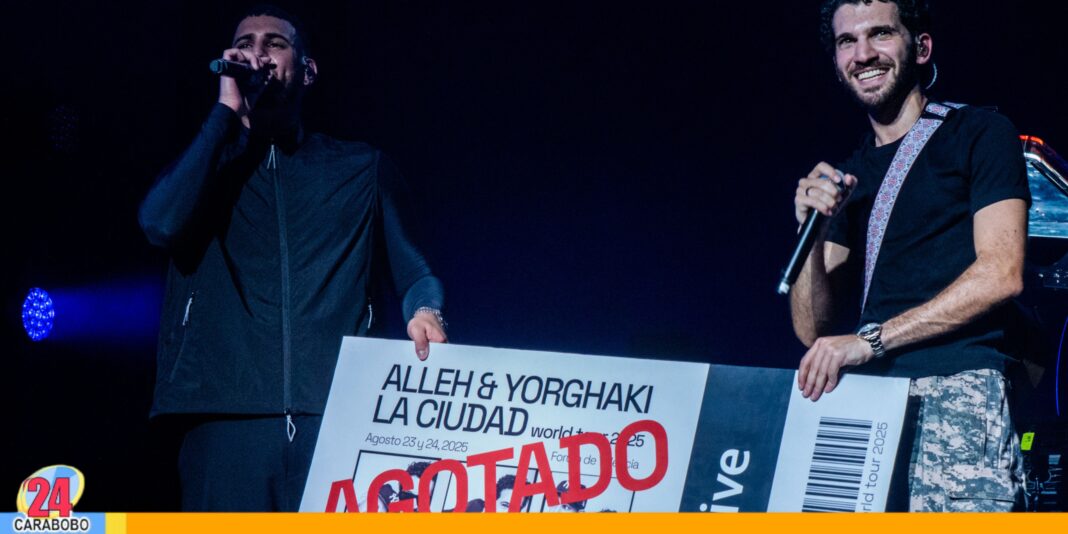 Alleh & Yorghaki Valencia escenario: 