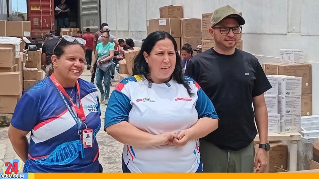 Distribuyen más de 300 mil insumos médicos en red hospitalaria de La Guaira