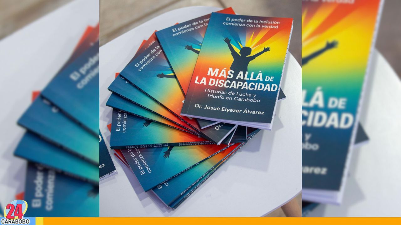 Elyezer Alvarez presentó el libro “Más allá de la Discapacidad” en el marco del primer aniversario de Caicarabobo