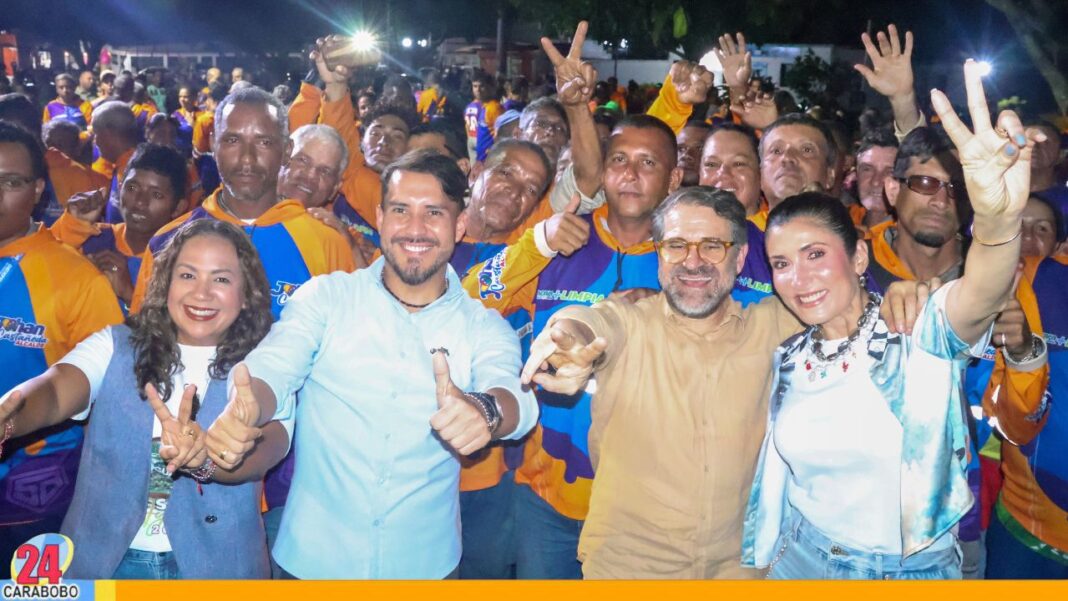 Gobernador Rafael Lacava entregó dotación de herramientas y equipos para fortalecer la infraestructura de Guacara