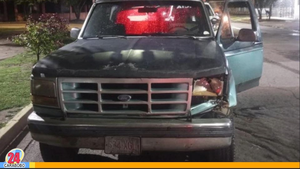 accidente en Ciudad Alianza.
