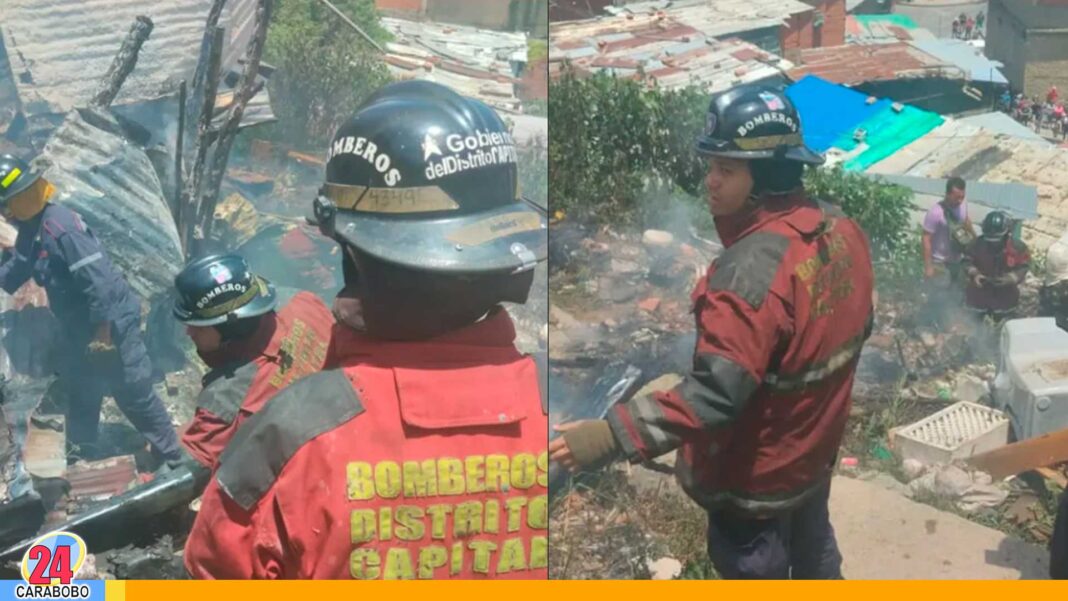 Incendio en el 23 de Enero