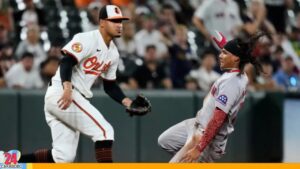 Jhostynxon García rompe el hielo en las Grandes Ligas con su primer hit 