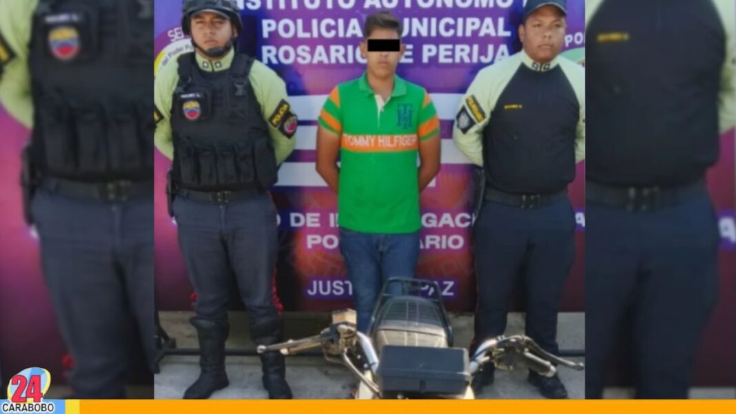 Joven detenido en Zulia por realizar “motopiruetas”
