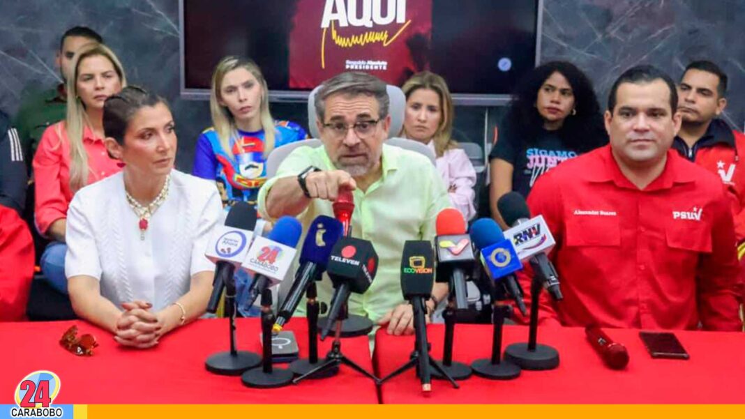 Lacava reafirma respaldo presidente Maduro