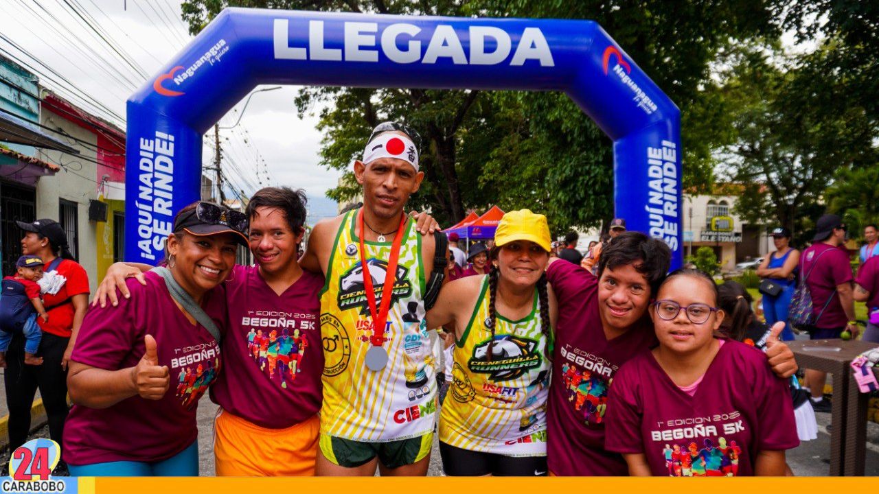 Más de 300 personas participaron en la primera edición Begoña 5K 2025
