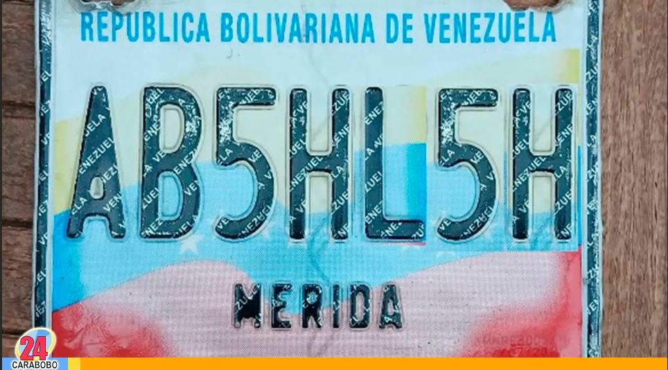 Gestionar la placa de una moto en Venezuela