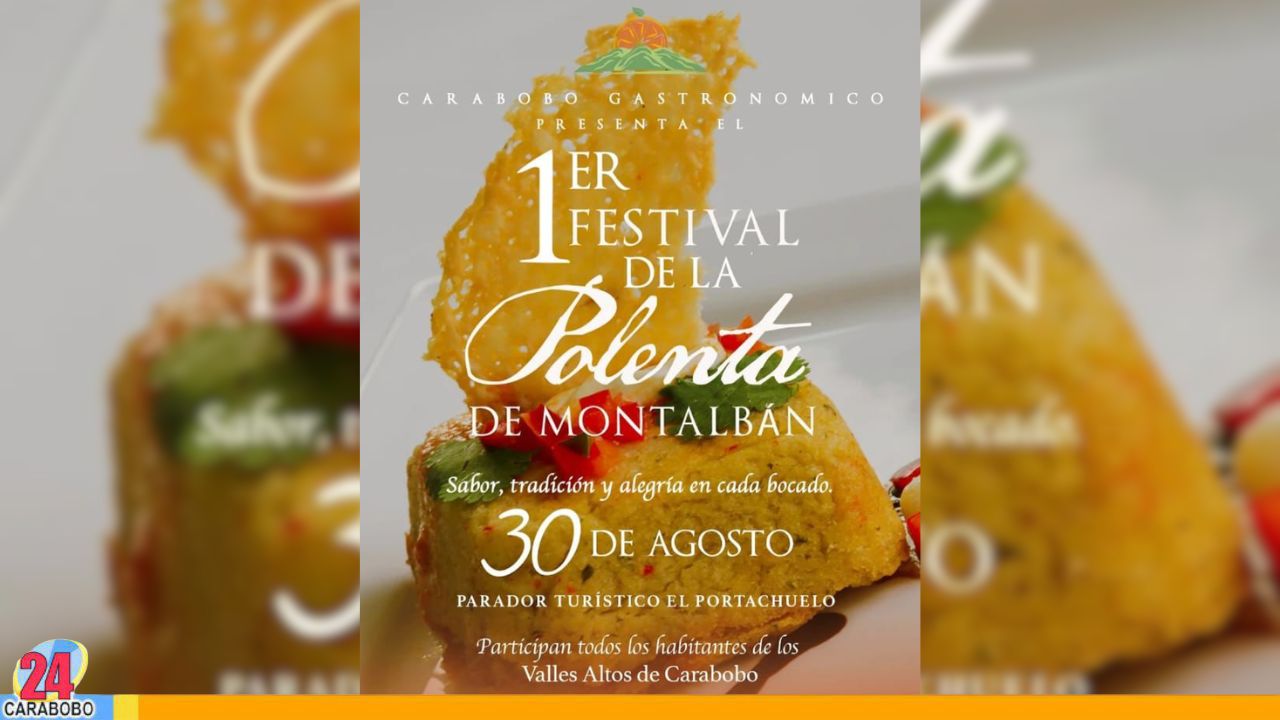 Primer Festival de la Polenta de Montalbán tomará los Valles Altos de Carabobo