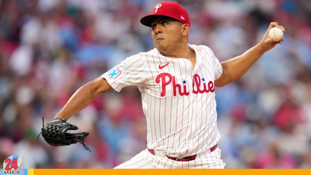 Ranger Suárez escogido como el MVP de la Semana