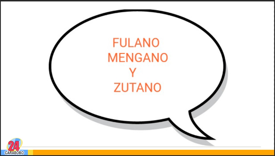 fulano y mengano