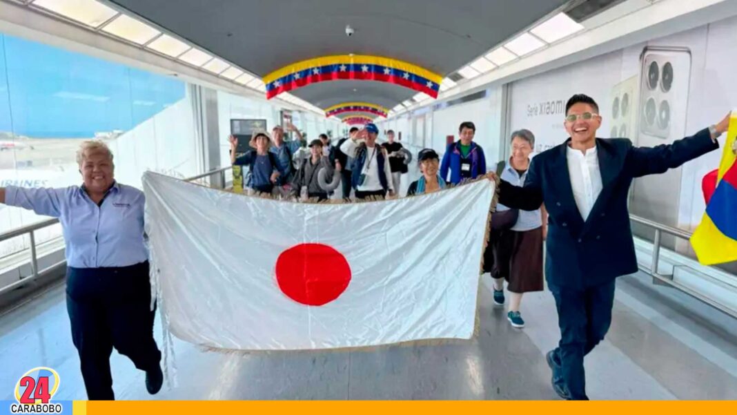 Turistas japoneses en Venezuela