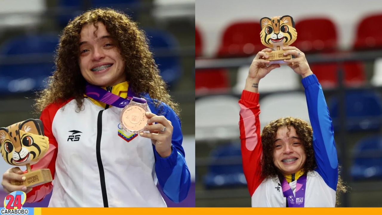 Venezuela bronce en Lucha libre femenina ASU 2025 