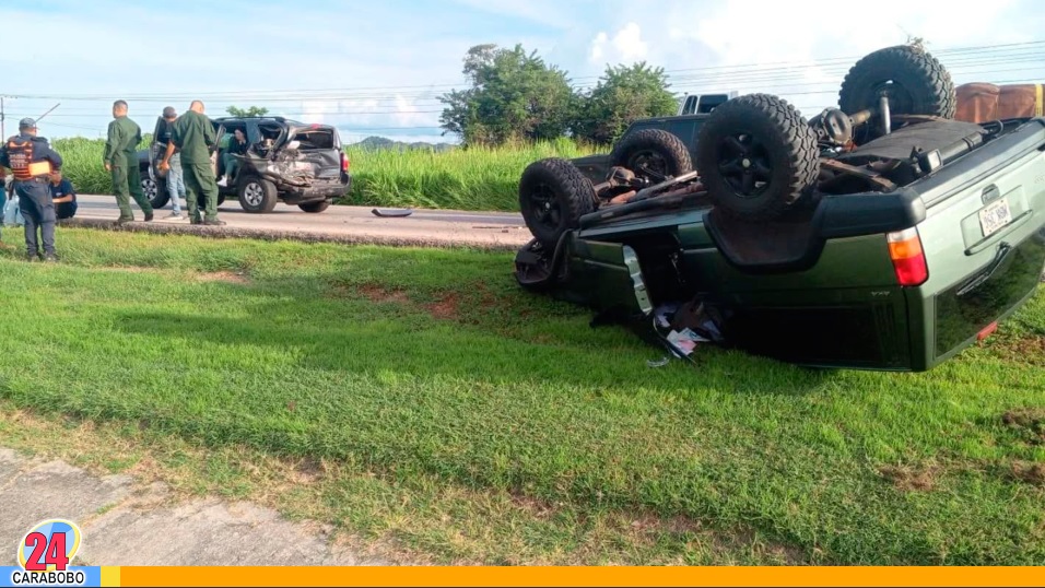 Tres accidentes de tránsito