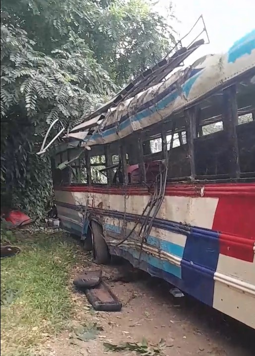 Accidente de autobús en Nicaragua