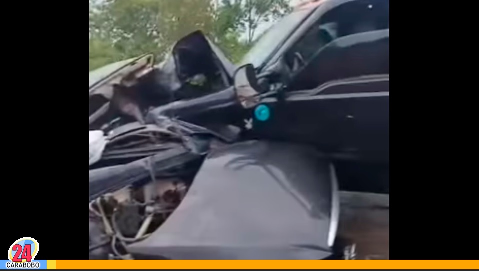 Accidente de tránsito en Boca de Uchire