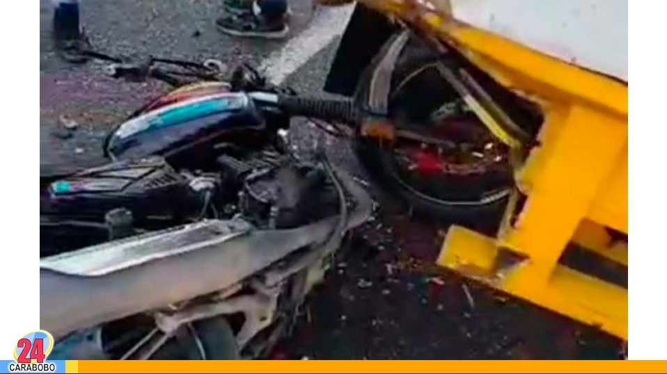 Motorizado impactó contra la parte trasera de un camión en la ARC