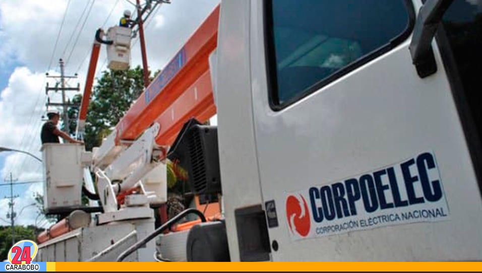 Corpoelec debido a las fuertes lluvias