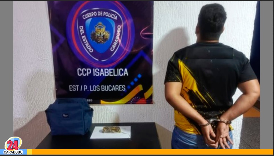 Capturado en Las Palmitas con presunta droga