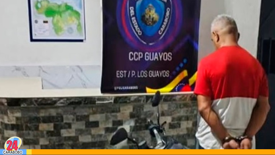detenido en Los Guayos por presuntos actos lascivos