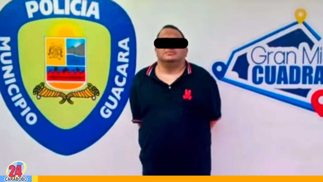 detenido por hurto en Guacara