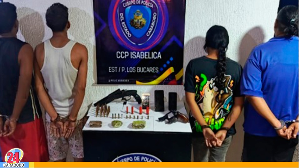 Cuatro detenidos en Las Palmitas