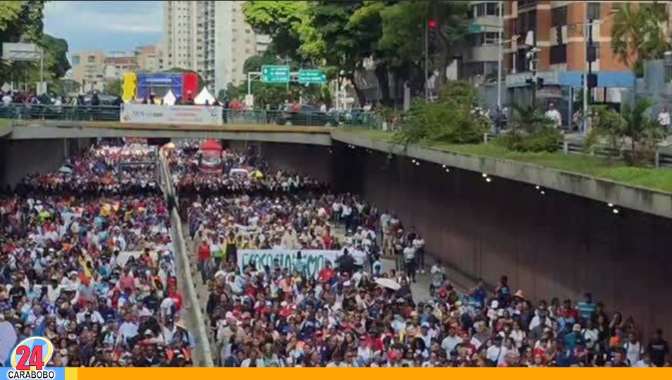 PSUV convocó a movilización hoy en Caracas