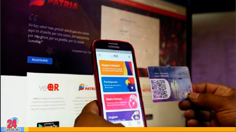 datos que tienes que verificar en el Sistema Patria