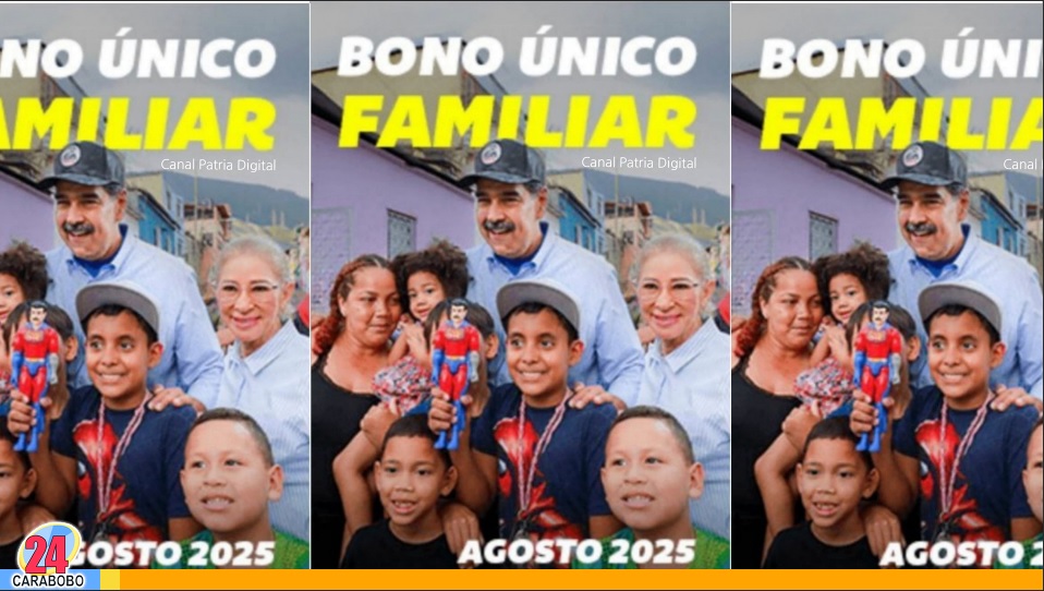 Bono único Familiar de agosto 2025