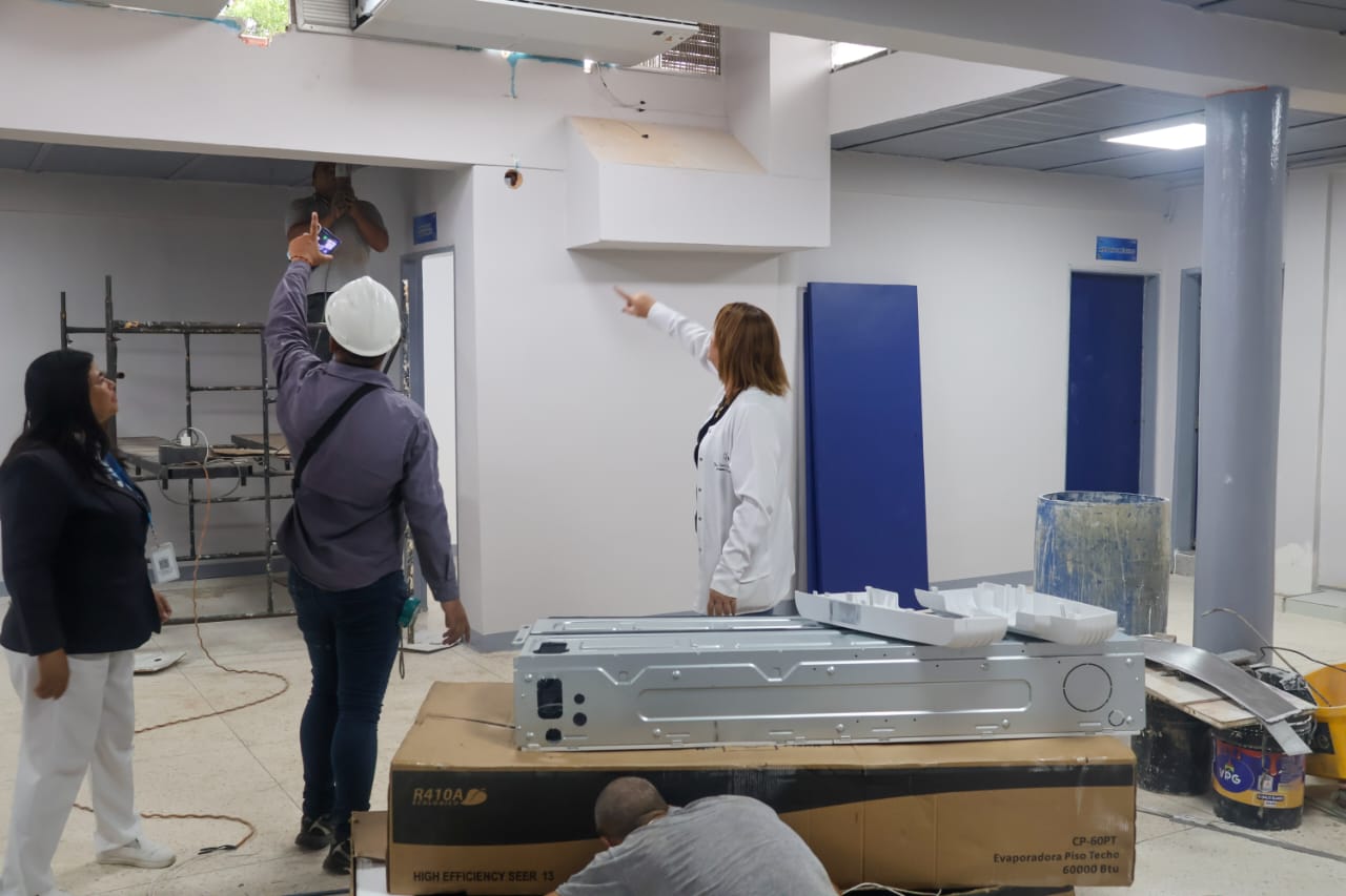 Trabajos de remodelación en unidades de la CHET
