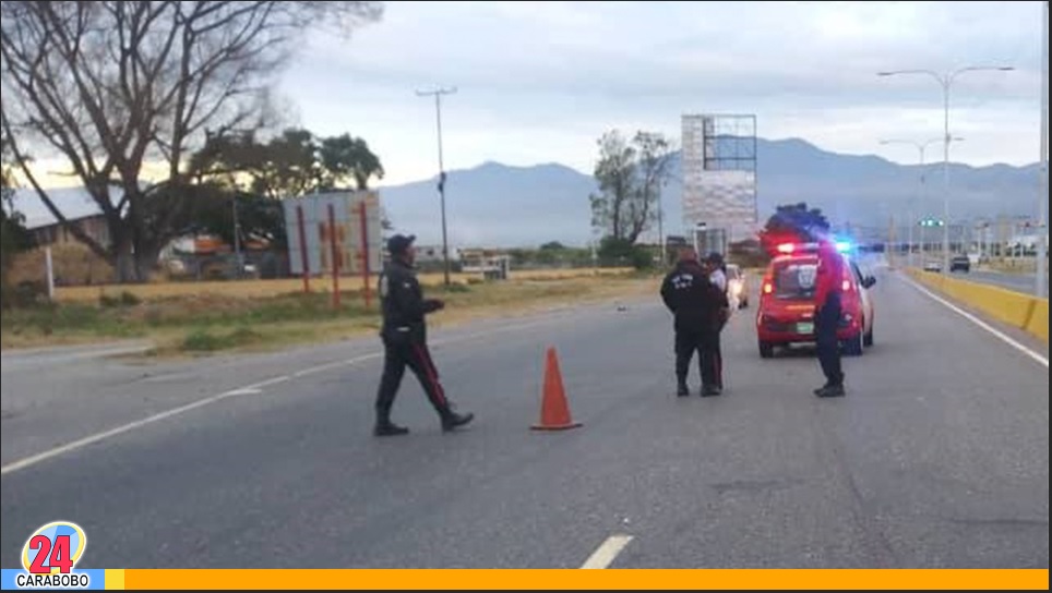 Joven falleció en accidente de tránsito en avenida Los Aviadores de Maracay