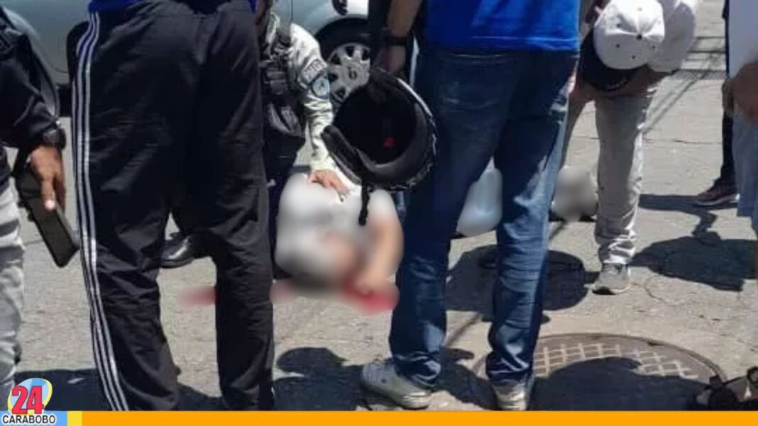 Adulto mayor falleció tras ser arrollado en el estado Aragua.
