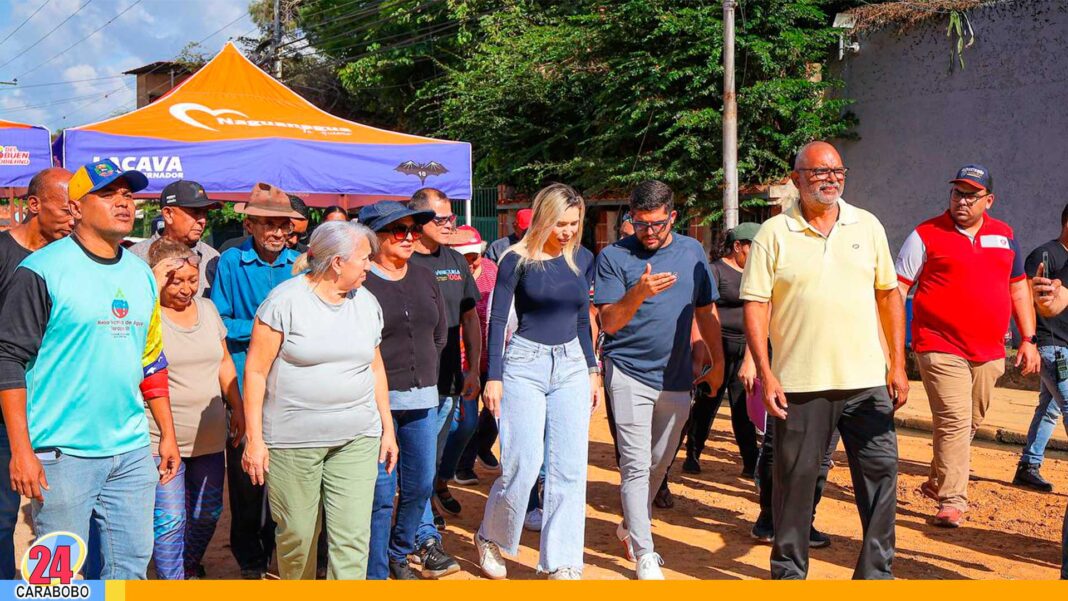 Alcaldesa Elizabeth Niño trabajos Naguanagua
