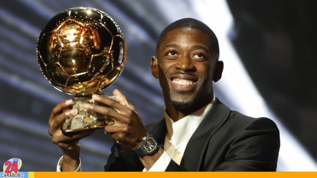 Balon de Oro 2025 Frances Ousmane Dembélé se lleva el premio