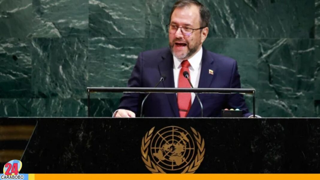 Canciller Gil denuncia ante secretario de la ONU agresión contra Venezuela