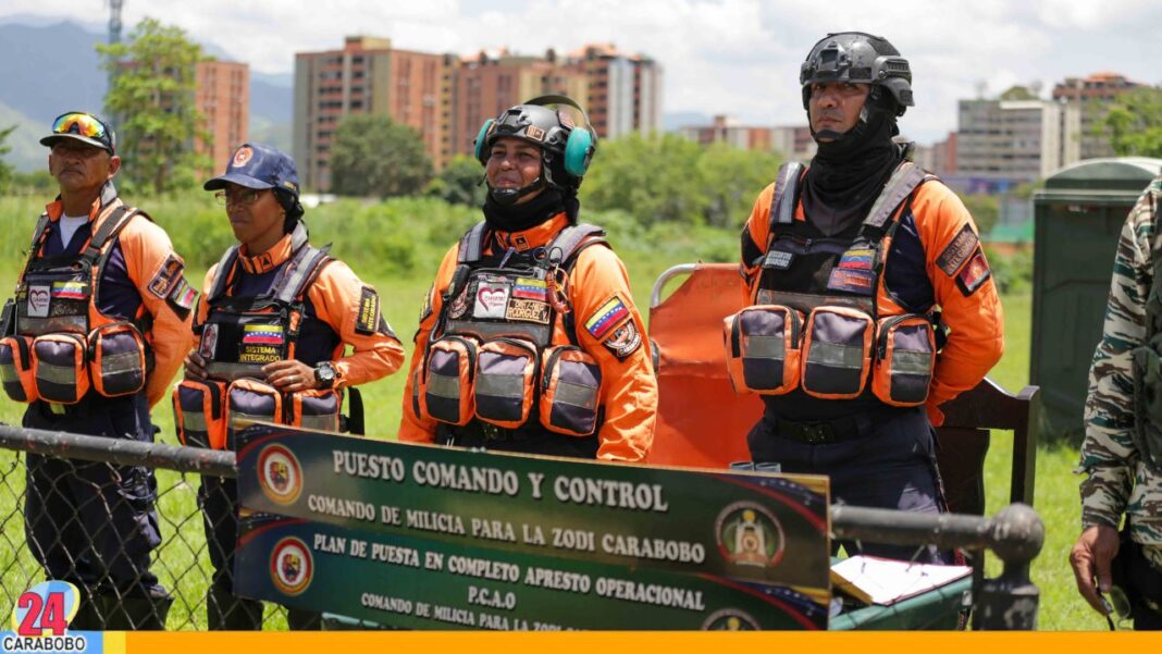 Carabobeños alistados cumplieron jornada de entrenamiento militar en Fuerte Paramacay