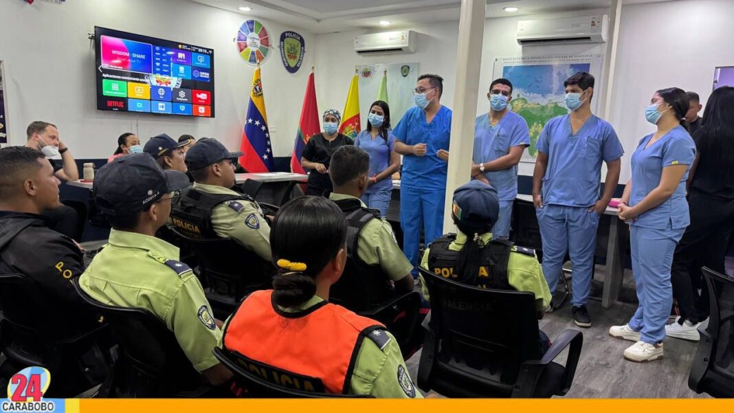 Funcionarios de la Policía Municipal de Valencia atendidos en Jornada Médica Integral