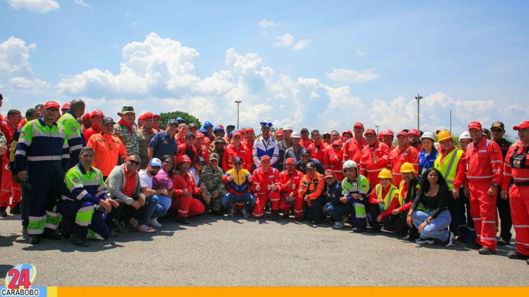 Gobernador Lacava encabezó Simulacro de Protección Civil y Preparación del Pueblo en Carabobo