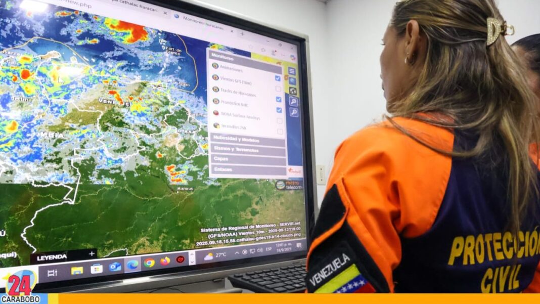 Gobierno de Carabobo mantiene vigilancia permanente en toda la región tras paso de onda tropical 35