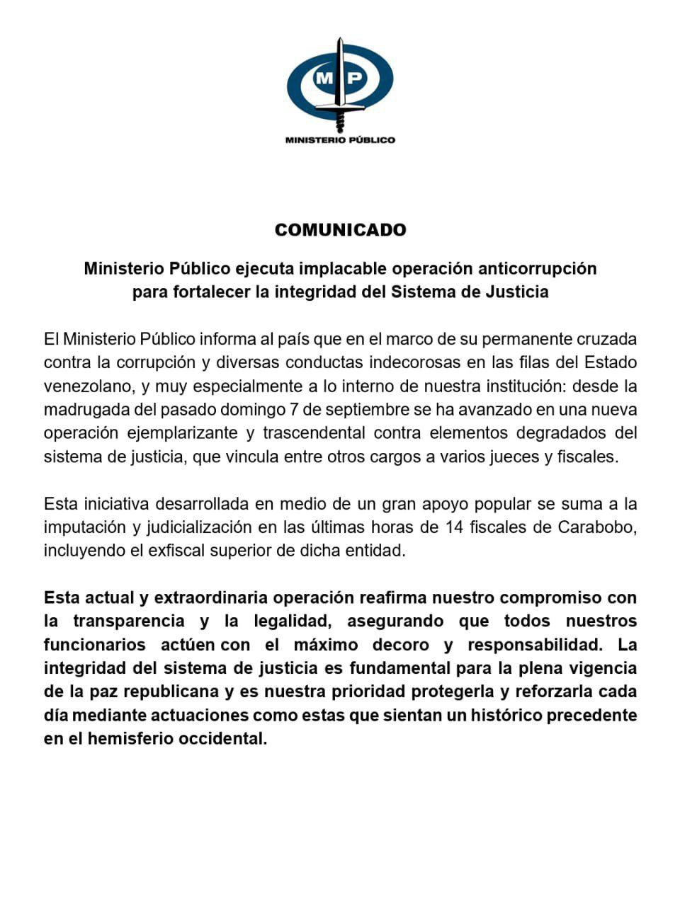 Investigación en el estado Carabobo